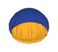 TYUMH Bonnet de douche imprimé drapeau de l'Arménie, léger, élastique, portable, adapté pour le bain et le soin des cheveux