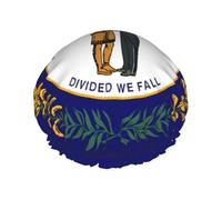 TYUMH Bonnet de douche imprimé drapeau de l'État du Kentucky, léger, élastique, portable, adapté pour le bain et le soin des cheveux