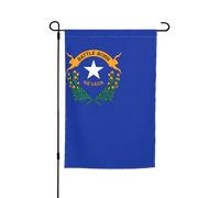 TYUMH Drapeau de l'État du Nevada - Drapeau décoratif de jardin - 30,5 x 45,7 cm - Pour une utilisation dans les cours, jardins, pots de fleurs et balcons
