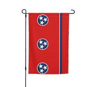 TYUMH Drapeau de l'État du Tennessee - Drapeau décoratif de jardin - 30,5 x 45,7 cm - Pour une utilisation dans les cours, jardins, pots de fleurs et balcons