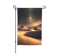 TYUMH Drapeau décoratif du désert du Sahara - 30,5 x 45,7 cm - Pour utilisation dans les cours, jardins, pots de fleurs et balcons