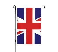 TYUMH Drapeau du Royaume-Uni pour décoration de jardin 30,5 x 45,7 cm pour utilisation dans les cours, jardins, pots de fleurs et balcons