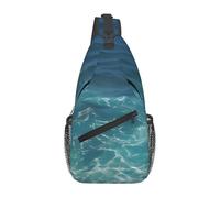 TYUMH Le sac à bandoulière imprimé Deep Ocean convient pour les voyages, la randonnée, les loisirs et le sac à dos tendance