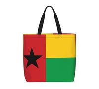 TYUMH Sac fourre-tout imprimé drapeau de la Guinée-Bissau, léger et décontracté, idéal pour les sorties quotidiennes, les voyages et le shopping.
