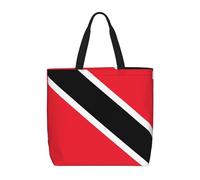 TYUMH Sac fourre-tout imprimé drapeau de Trinité-et-Tobago, léger et décontracté, idéal pour les sorties quotidiennes, les voyages et le shopping.