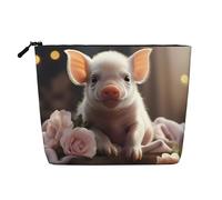 TYUMH Trousse de maquillage en chanvre à une seule couche, portable, adaptée pour la vie quotidienne, les voyages et les sorties.