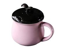 TYUrmiui Sucrier, European Solid Color Sugar Bowl with Lid, Cute Storage Jar,for Coffee Bar, Restaurant