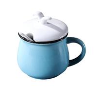 TYUrmiui Sucrier, European Solid Color Sugar Bowl with Lid, Cute Storage Jar,for Coffee Bar, Restaurant