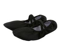 TYUSGH Ballerines en toile pour filles | Semelle fendue, sangles élastiques, antidérapantes, flexibles, idéales pour l'entraînement de ballerine, les cours de danse