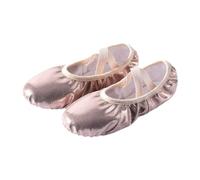 TYUSGH Ballerines métalliques pour filles | Semelle fendue, sangles élastiques, antidérapantes, flexibles, idéales pour l'entraînement, le yoga, la gymnastique