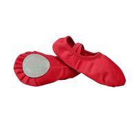 TYUSGH Ballerines plates à semelle fendue pour filles, RD1., 33 EU | Sangles élastiques, antidérapantes, flexibles, idéales pour l'entraînement de ballerine, le yoga, la gymnastique