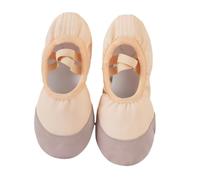 TYUSGH Ballerines pour filles avec semelle fendue, a, 33 EU | Sangles élastiques, antidérapantes, flexibles, adaptées pour l'entraînement de ballerine, les cours de danse, le yoga