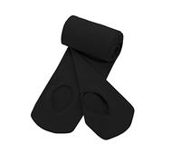 TYUSGH Collants de danse convertibles pour filles - Collants de danse de transition - Collants doux avec trous, Noir , 3-5 ans