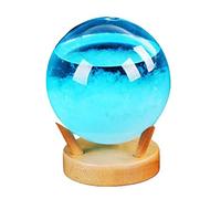 TYUTYU Cristal Souhaitant Baromètre Baromètre Prévisions météo Bouteille Bouteille Bouteille d'anniversaire Day Day Day Bureau Office Decor de Bureau Figurine (Color : C)