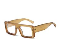 TYUVIVO Lunettes anti-lumière bleue à monture épaisse, style léopard, unisexe (team)