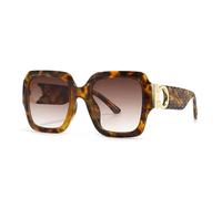 TYUVIVO Lunettes de soleil étroites et petites pour femmes, idéales pour la photographie de rue (café)