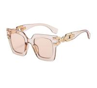 TYUVIVO Lunettes de soleil surdimensionnées de luxe pour femmes, mode rétro vintage()