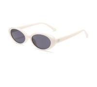 TYUVIVO Lunettes de soleil vintage à petite monture ovale de luxe pour l'été (C9)