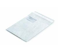 Tyvek 67176 Enveloppe épaisse pour envoi postal Format C4 Avec fenêtre et fermeture autocollante Indéchirable et imperméable à l'eau Blanc 229 x 324 mm
