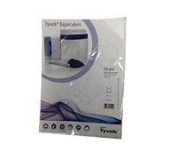 Tyvek 758124P20 Lot de 20 enveloppes à soufflet Blanc 330 x 250 x 38 mm