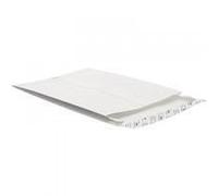 Tyvek Lot de 100 enveloppes à soufflets avec fond pointu C4 (324 x 229 x 20 mm) auto-adhésives Blanc 55 g
