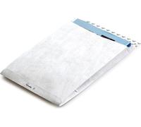 Tyvek Pochette à soufflet B4a 55 g/qm sans fenêtre 250 x 38 x 330 mm blanc 100 pièces