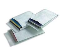 Tyvek Réf. R4200 Lot de 100 enveloppes à soufflet Grande contenance Solide 353 Blanc 353 x 250 x 38 mm B4A G