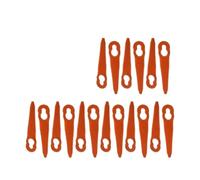 TYVSBCXDFR Lame De Tondeuse À Gazon, Compatible avec Stihl | Remplacement des lames de coupe en plastique PolyCut 2-2 FSA 45(40pcs)