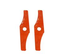 TYVSBCXDFR Lame De Tondeuse À Gazon, Remplacement De La Lame De Coupe 2T/3T | Tête de coupe-brosse universelle en Nylon, for tondeuses à gazon à gaz/électriques, coupe-herbe(2T Nylon blade 2pcs)