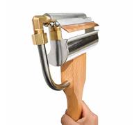 TYXFSMYXGS Couteau à désoperculer électrique, grattoir d’Apiculture Chauffant en Acier Inoxydable avec contrôle de la température et poignée Anti-brûlure, Outil à température constante