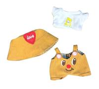 TYXHXTF Puppenkleidung,Plush Doll Clothes, Passende Kleidung für Die Plüsch Toy, 17 cm Große Kleidung für Puppe, Dolls Not Included