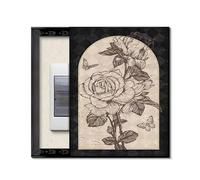 TYYCKJ Cache-Compteur électrique décoratif, Peinture décorative, boîtier électrique décoratif, Cache-Compteur électrique intérieur, Amovible, étanche à la poussière et à l'eau, pour la Maison, Le s