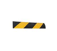 TYYCKJ Ralentisseur en Caoutchouc pour la régulation de la Circulation, 100 cm de Long, Dos d'âne de sécurité pour Parking, ralentisseur Robuste pour allée, Bordure de Route
