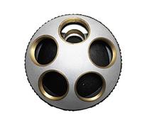 TYZK Accessoires pour microscopes Microscope biologique Trois Trous Quatre Trous Cinq Trous 185 195 Lentille Durabilité et Performances fiables(5 Trou Large Convert)