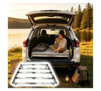 Tyzlup Plateforme Couchage pour SUV, Niveleur pour Voiture Le Camping | Structure En Acier Extensible, Espace De Couchage Dans Le Coffre, Camping, Voyages En Voiture, Escapades Du W nd