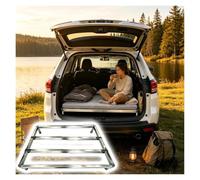 Tyzlup Plateforme Couchage pour SUV, Niveleur pour Voiture Le Camping | Structure En Acier Extensible, Espace De Couchage Dans Le Coffre, Camping, Voyages En Voiture, Escapades Du W nd