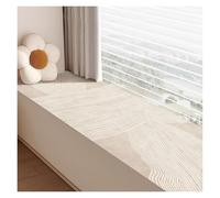 Tyzlup Tapis Tapis Protection Rebord Balcon, 30/41/51/61/69cm Long, Coussin Fenêtre Baie Personnalisable, Liner Tiroir/Armoire Moderne Antidérapant(I,10x200cm (4inx79in))