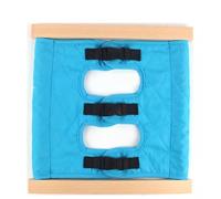 tyzqsm Cadre Vestimentaire Montessori Apprendre Les compétences de Base pour s'habiller Développer la motricité Fine et l'autonomie,Schoolbag Clasps