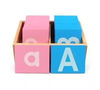 tyzqsm Lettres Rugueuses Montessori, Aides pédagogiques pour l'enseignement précoce de la Langue