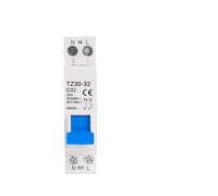 TZ30-32 DPN 1P+N Circuit Breaker MCB 6A 10A 16A 20A 25A 32A Din Rail Mounting Miniature Household Air Switch EKFBQBGW(20A)