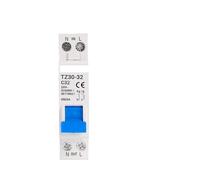 TZ30-32 DPN 1P+N Circuit Breaker MCB 6A 10A 16A 20A 25A 32A Din Rail Mounting Miniature Household Air Switch NWPNLXEA(32A)