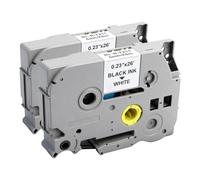 TZe-211 6 mm x 8 m noir sur blanc compatible avec Brother TZe-211 TZe211 TZ 211, pour Brother P-touch PT-H100LB H100R PT-H105 PT-D200 D200BW D200VP PT-D210 D210VP PT-E110 00 E1. 00 VP