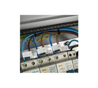 TZe-FX221 - Noir sur blanc - Rouleau (0,9 cm x 8 m) 1 cassette(s) ruban flexible - pour Brother PT-D210, D600, H110, H200; P-Touch PT-1005, D450,