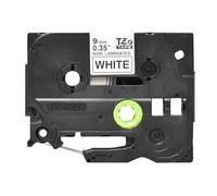 TZe-N221 - Noir sur blanc - Rouleau (0,9 cm x 8 m) 1 cassette(s) bande non plastifiée - pour Brother PT-D600, H110; P-Touch PT-1005, 1010, D210,