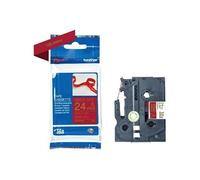 Brother TZe-RW54 - Soyeux - or sur vin rouge - Rouleau (2,4 cm x 4 m)