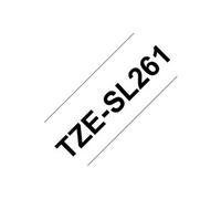 TZe-SL261 - Auto-adhésif - noir sur blanc - Rouleau (3,6 cm x 8 m) 1 cassette(s) ruban laminé - pour P-Touch PT-D800W, PT-P900W, PT-P950NW