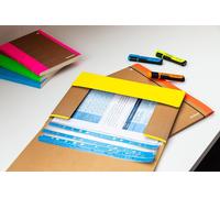 Tzf-1774100pl-23 Lot De 100 Pochettes Perforées Grainées Violettes Avec Bord Supérieur Ouvert En Haut Pour Documents, Papiers, Fichiers, Dossiers/Pp Din A4, Transparents, 40 Microns/?m