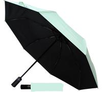 Tzf-- 2 En 1 Ombrelle Et Parapluie Pliant - Windproof 80 Km/H - Robust - Anti Uv - Cadre Renforcé Avec Fibre De Verre - Pliable - Ouverture Et Fermeture Automatiques