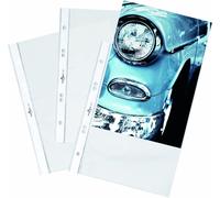 Tzf-265119 Pochettes Perforées Pour Document A5 - Perforations 45 X 65 X 45 + 80 Mm - Polypro Lisse 60 Microns - Sachet De 25