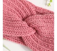 Tzf-5pcs Bandeaux D'hiver Tricotés Serre-Tête Élastique Large N?uds Headband Cheveux Blanc Rose Gris Noir Camel Bandana Cheveux Accessoires De Coiffure Pour Femme Automne Hiver